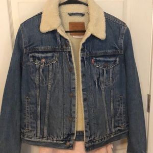Levi’s Sherpa jean jacket